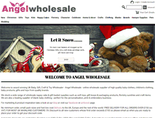 Tablet Screenshot of angelwholesale.co.uk